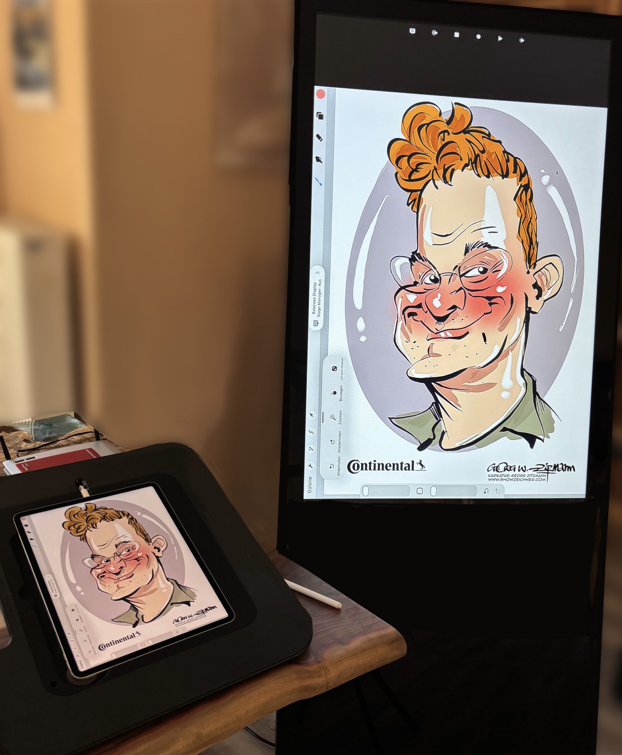 Schnellzeichner Karikaturist Georg Zitzmann Herbst2 3 Schnellzeichner & Karikaturist Georg Zitzmann